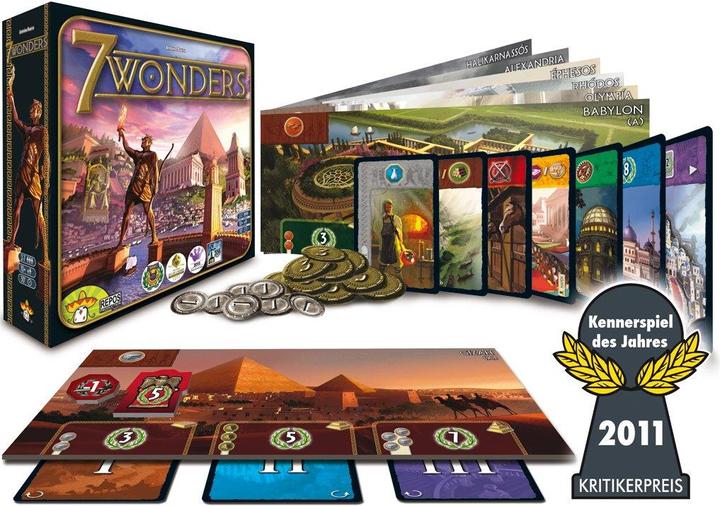 Actual product image Repos Production 7 Wonders (German)