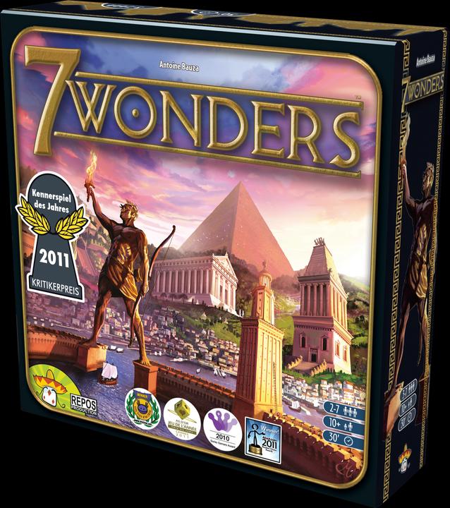 Actual product image Repos Production 7 Wonders (German)