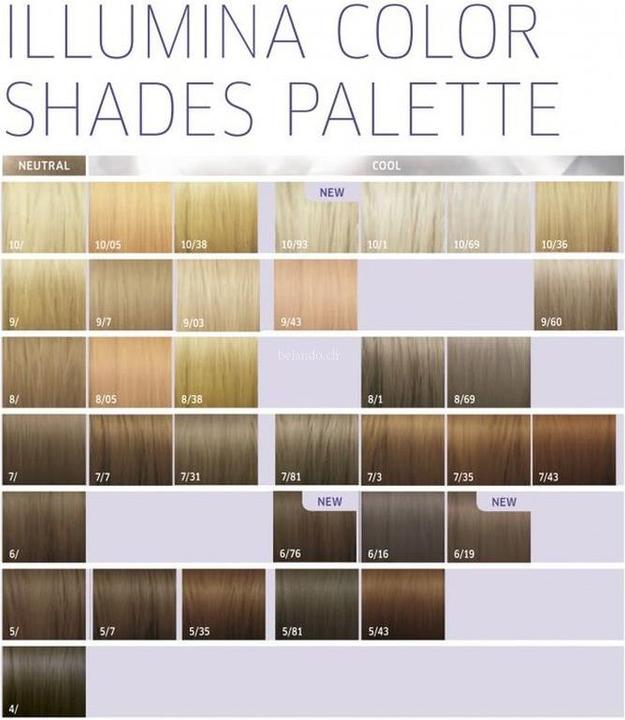 Image du produit Wella Illumina Color (10/69 Blond clair Purple Purple Cendré)
