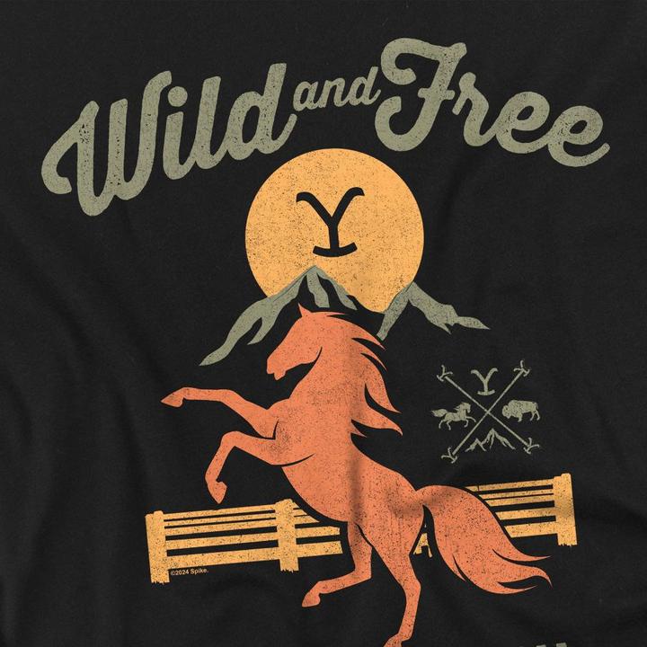 Produktbild Yellowstone Wild & Free TShirt (4XL)