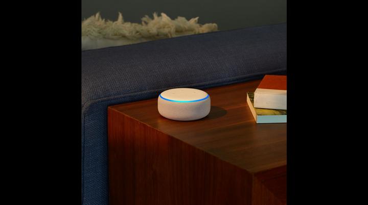 Actual product image Amazon Echo Dot (3rd gene) (Amazon Alexa, IFTTT)