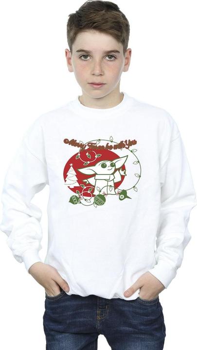 Image du produit Star Wars - Sweat BABY YODA FORCE BE WITH YOU - Garçon (116)