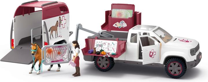 Image du produit Schleich Mobile Tierärztin mit Anhänger