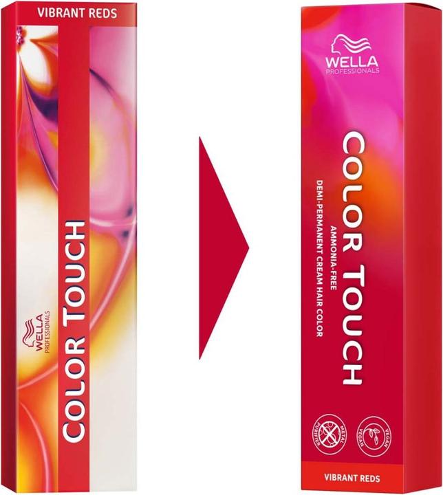 Actual product image Wella Colour Touch Vibrant Reds - P5 66/44 (Red, Blond)