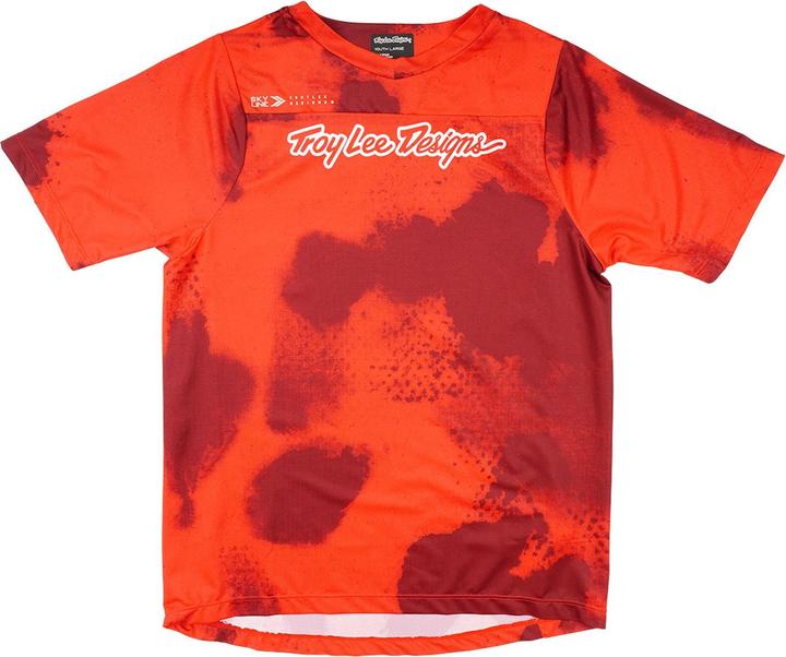 Produktbild Troy Lee Designs Skyline SS Jersey, Flared, fiery red, youth XL (XL)