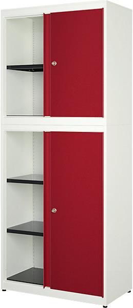 Noir graphite RAL 9011, Rouge rubis RAL 3003