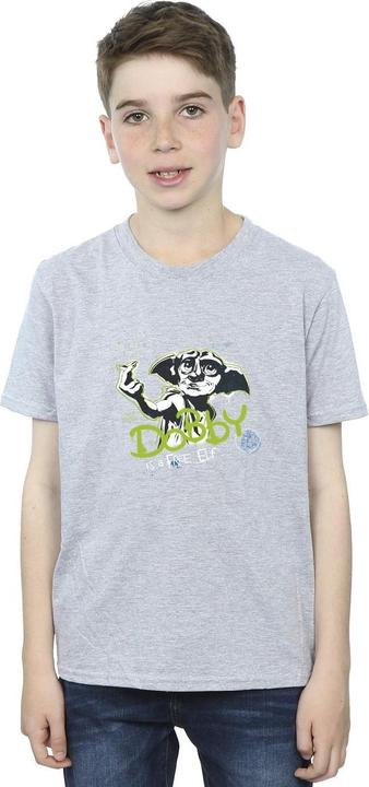 Actual product image Boys Dobby A Free Elf T-Shirt (152, 158)