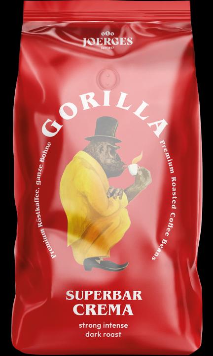 Produktbild Gorilla Kaffee Superbar Crema (1000 g, Dunkle Röstung)