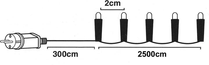 Produktbild Toboli Cluster Lichterkette (25 m)