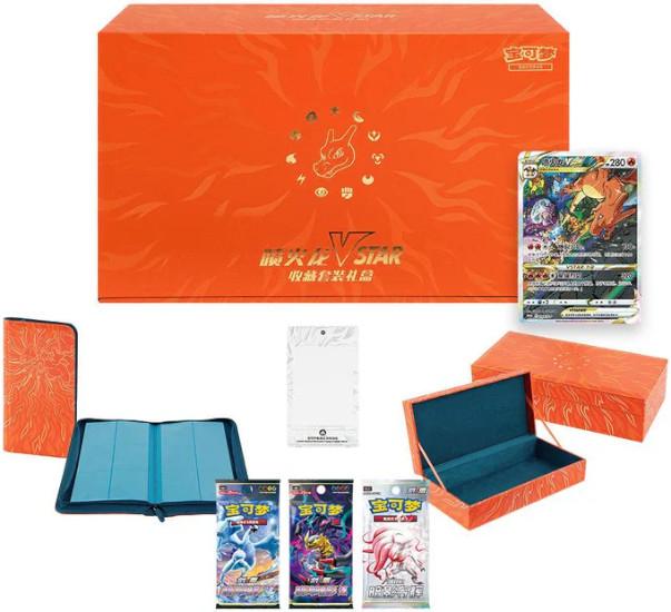 Image du produit Pokémon TCG: S-Chinese 2024 Exclusive Charizard VSTAR Box - CHN (Chinois, Coffret & Collection)