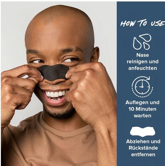 Produktbild Bioré tiefenreinigende Clear-Up Strips mit Aktivkohle (268.13 ml)