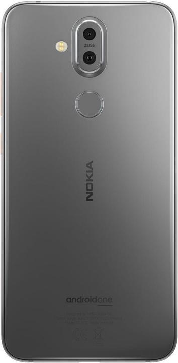 Immagine prodotto Nokia 8.1 (64 GB, Siderurgica, 6.18", Doppia SIM Ibrida, 13 Mpx, 4G)