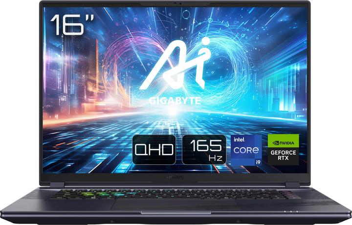 Immagine prodotto Gigabyte Aorus 16X (16", Intel Core i9-14900HX, 32 GB, 2000 GB, DE)