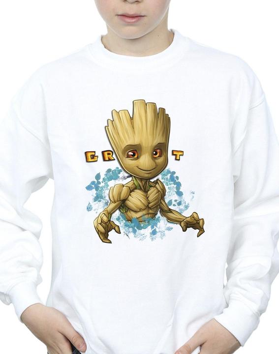 Immagine prodotto Guardians of the Galaxy Groot Flowers Felpa Ragazzi (152, 158)