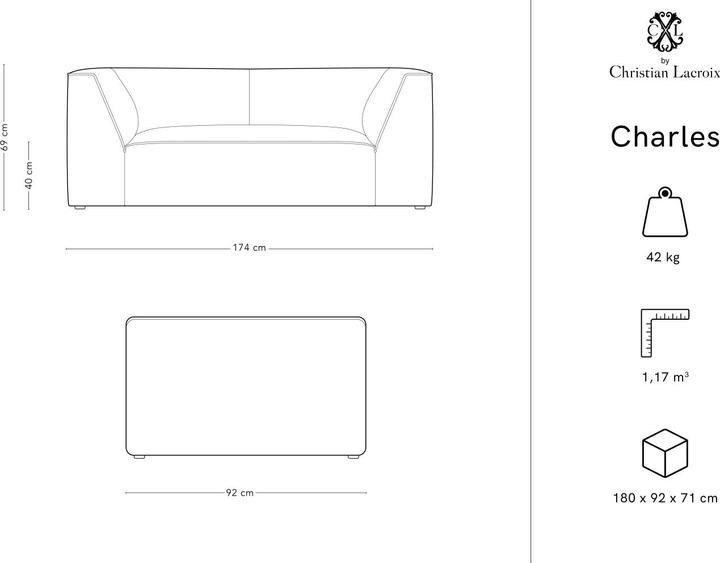 Produktbild CXL by Christian Lacroix Charles (3-Sitzer, 4-Sitzer, 2-Sitzer)