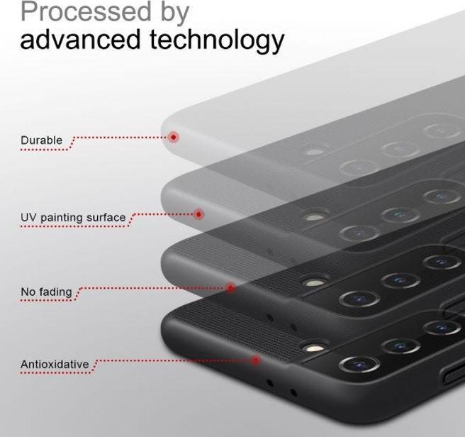 Actual product image Nillkin Super Frosted Shield Series (Samsung Galaxy S21+)