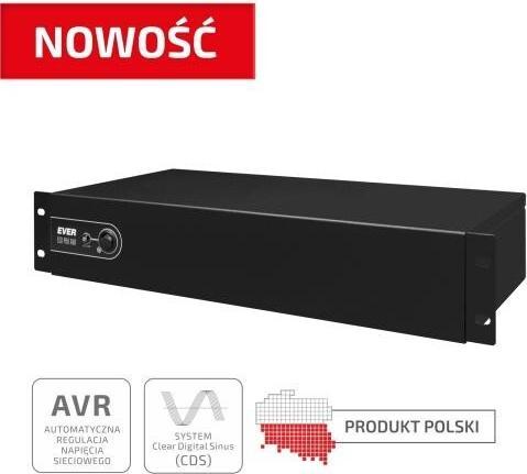 Actual product image Ever ECO Pro 1000 AVR CDS (1 VA, 650 W, Line-interactive UPS)