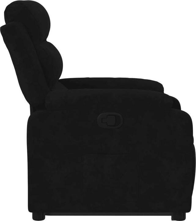 Image du produit VidaXL Fauteuil Relax Releveur Fauteuil Téléviseur Fauteuil Relax Noir Velours