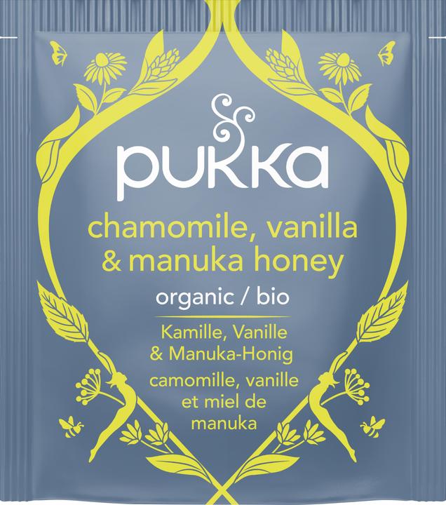 Actual product image Pukka Chamomile, Vanilla & Manuka Honey (32 g)