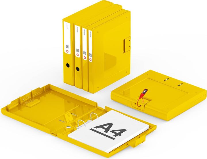 Image du produit Orplast Nouveau Classeur à anneaux, A4 70 mm, jaune (OR0033) (A4, 70 mm)