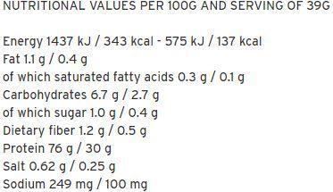 Nährwerte und Zutaten Optimum Nutrition Platinum Hydro Whey (Vanille, 1 Stk., 1590 g)