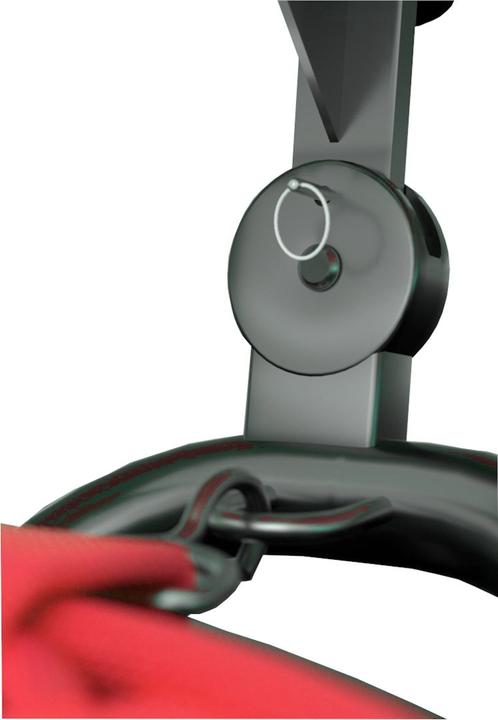 Actual product image Leco Luxus-Hängematte GLORIA rot (110 kg)