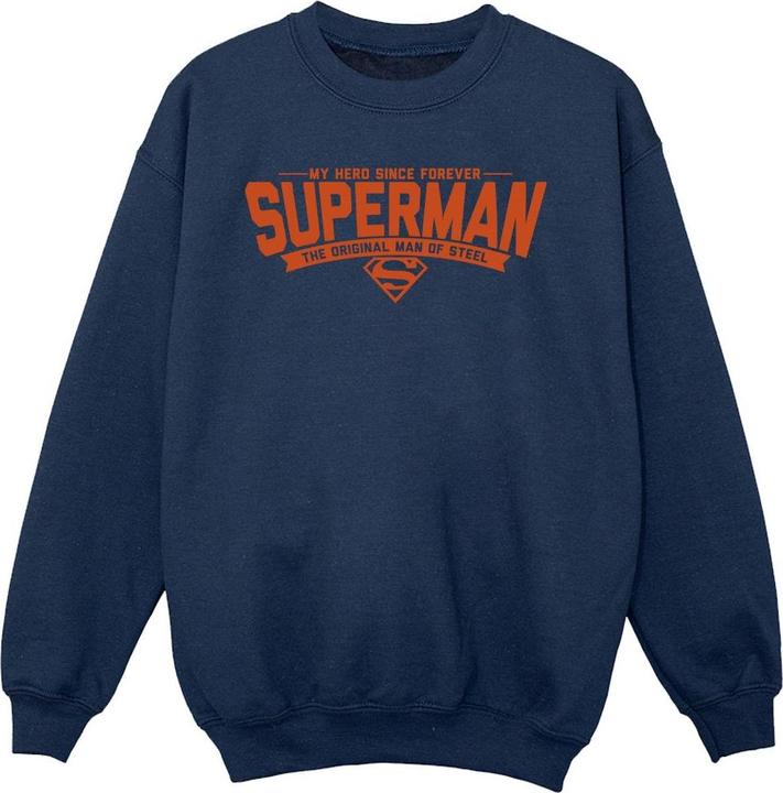 Superman Hero Dad Sweatshirt Mädchen