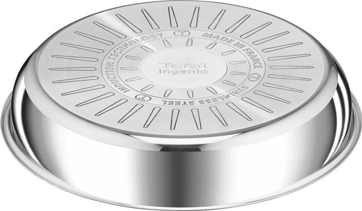 Actual product image Tefal Ingenio Preference On 13-piece set (24 cm, Pan set + pot set, Frying pan, Saucepan, Pot, Wok, Stainless steel)