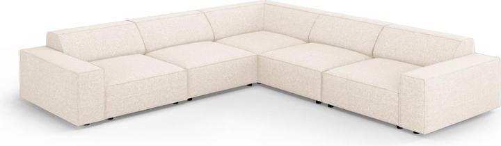 Image du produit Micadoni Canapé D'Angle Symétrique, "Jodie", 6 Places, 287x287x70Fabriqué en Europe (Canapé d'angle)