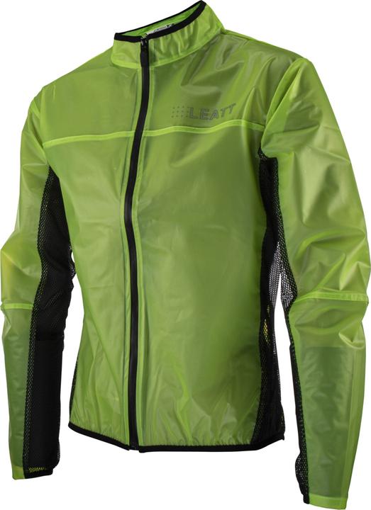 Actual product image Leatt RaceCover Rain Jacket Lime (M)