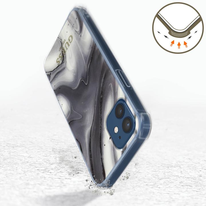 Actual product image Guess TPU Case Marble (Apple iPhone 12 Pro)