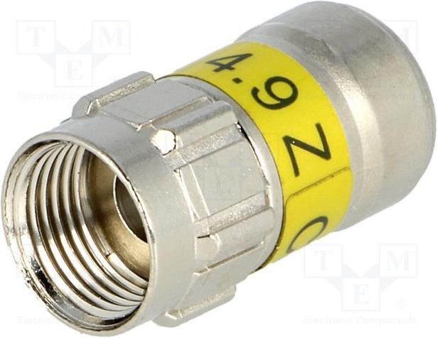 Image du produit Cabelcon F-56 4.9 Connecteur auto-installable NiTin, 100 pcs. (100 dB, Fiches et connecteurs)