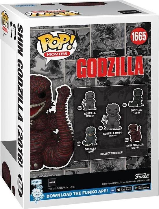 Produktbild Funko Godzilla 70th Anniversary POP! Movies Vinyl Figur Godzilla 2016 9 cm