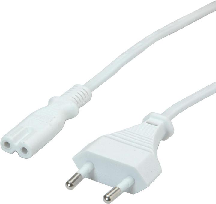 Produktbild Value Netzkabel Euro-Flachstecker auf C7 (1 m)
