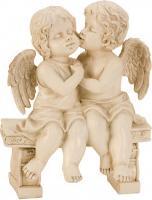 Immagine prodotto IKO Coppia di angeli su panca h = 24 cm b = 18 cm (24 x 18 cm)