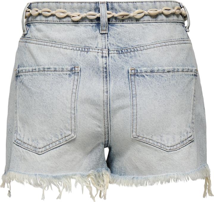 Produktbild Only ONLZUMA Hohe Taille Normal geschnitten Jeans-Shorts Jeans-Shorts (XS)