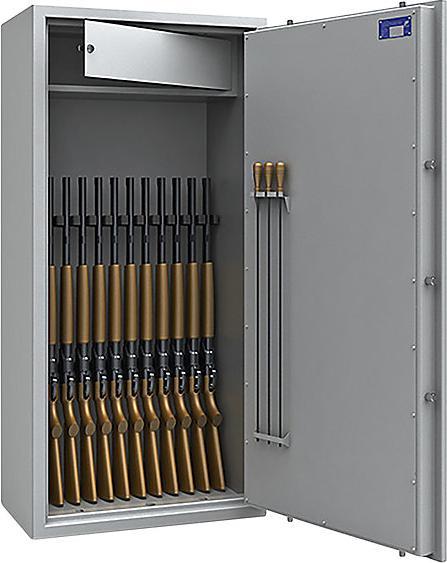 Actual product image ISS Research Weapon cupboard, ECB-S class I, HxWxD 1550 x 750 x 430 mm.