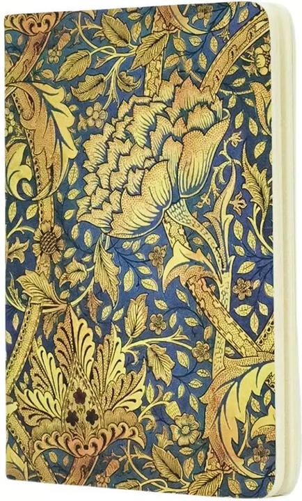 Produktbild Paperblanks Notizheft Morris Windstoss A6, blanko, mehrfarbig (A6, Blanko, Weicher Einband)