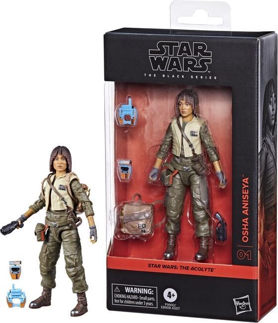 Produktbild Hasbro Star Wars: The Acolyte Black Series Actionfigur Osha Aniseya 15 cm