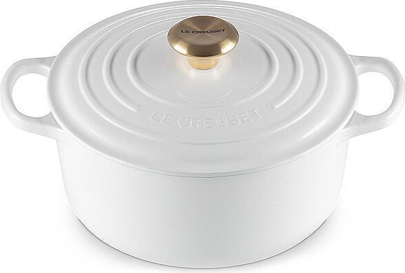 Immagine prodotto Le Creuset 4,2 litri - Emaljeret støbejern - Bianco (Pirofila + casseruola, Ghisa)