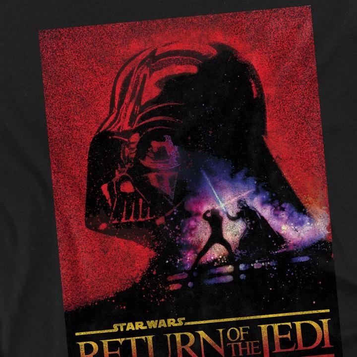 Actual product image Star Wars Unisex Adult Return Of The Jedi Block T-Shirt (S)