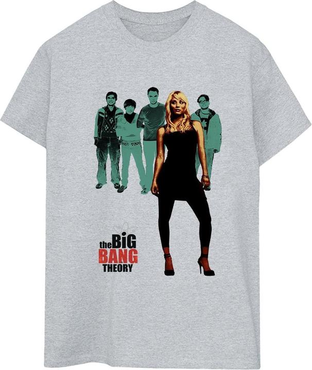 Image du produit Dam Femme/Ladies Penny Standing Cotton Boyfriend T-Shirt (S)