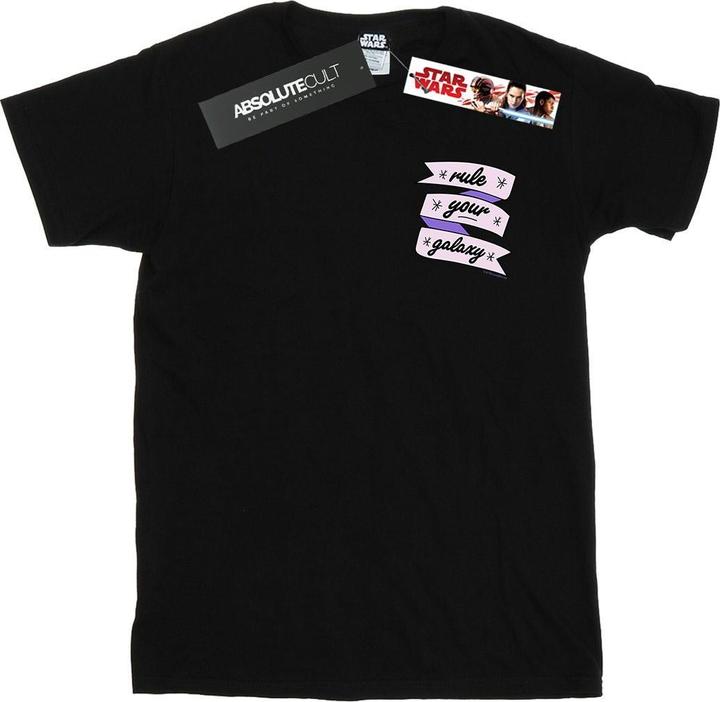 Actual product image Star Wars Mens Rule Your Galaxy Chest Print T-Shirt (XXL)