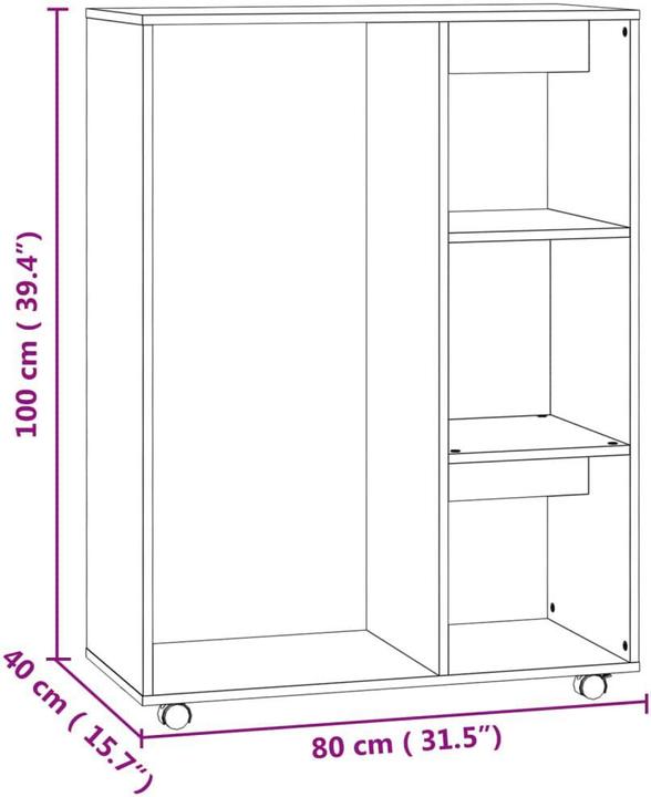 Image du produit VidaXL Guy (80 x 40 x 110 cm)