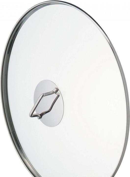 Produktbild WMF Wok Set 4tlg Wokpfanne 36cm 4,5l Glasdeckel Induktion Edelstahl (36 cm, Wok Pfanne, Edelstahl)