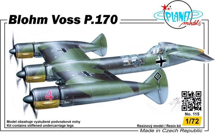 Image du produit Planet Models Blohm & Voss P.170
