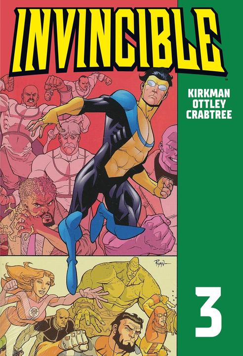 Actual product image Invincible 3 (German, Kirkman, Walker, Ryan, Ottley, Robert, Bill, Crabtree, 2020)