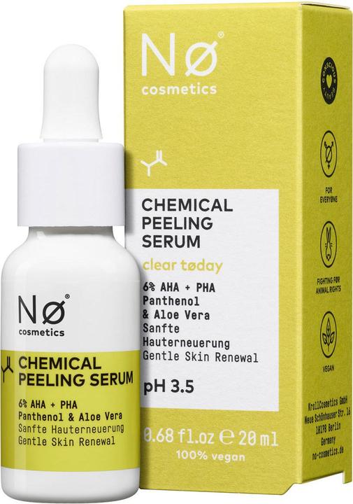 Actual product image Nø Cosmetics clear tøday Chemical Peeling Serum (20 ml)