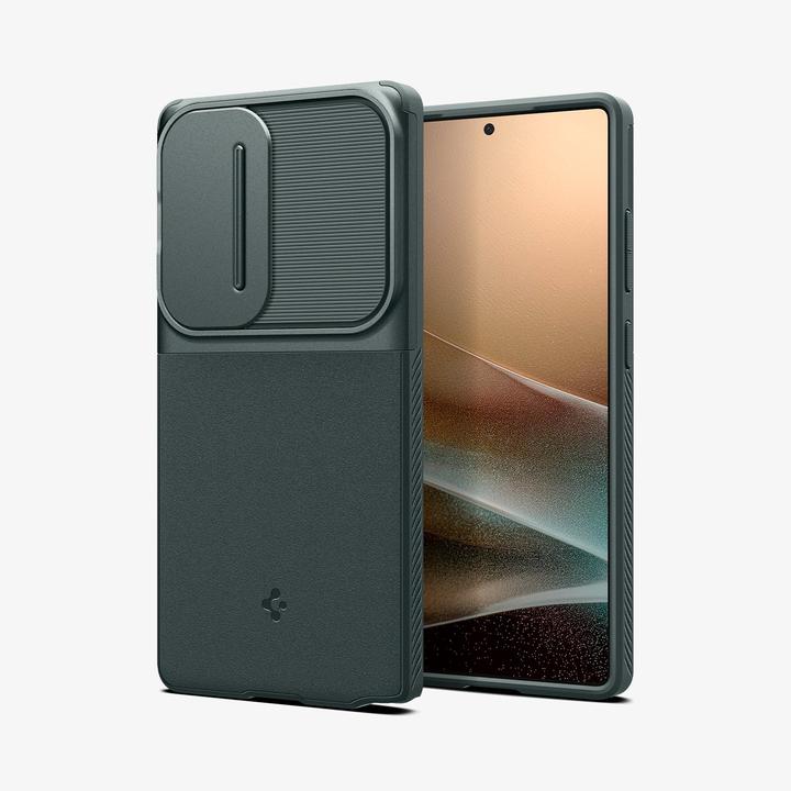 Image du produit Spigen Optik Armor Case for Samsung Galaxy S25 Ultra Abyss Green (Samsung Galaxy S25 Ultra)