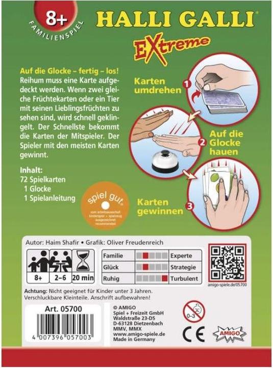 Actual product image Amigo Halli Galli Extreme (German)